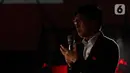 Dasar tema event Vidio tahun ini, yaitu Vidio Penasaran 2025 dengan slogan "Awalnya penasaran, akhirnya keterusan." (Liputan6.com/Herman Zakharia)