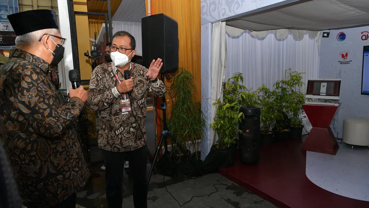 Gernas BBI Sumatera Barat dibuka secara langsung oleh Wakil Presiden Republik Indonesia Ma’ruf Amin di plataran Jam Gadang Bukittinggi, Selasa (12/4).