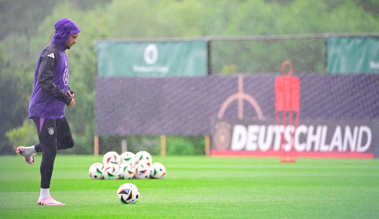 Rencananya pada jeda internasional Maret 2024 ini, Timnas Jerman akan menggelar dua laga uji coba yang merupakan persiapan jelang terjun ke Euro 2024. (Tobias SCHWARZ / AFP)