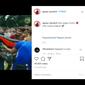 Namun hal berbeda terlihat dari video yang dibagikan akun Instagram @agoez_bandz4. Terlihat lomba yang diselenggarakan ialah adu suara knalpot.