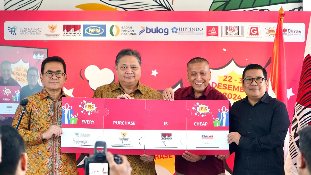 Menteri Koordinator Bidang Perekonomian Airlangga Hartarto.