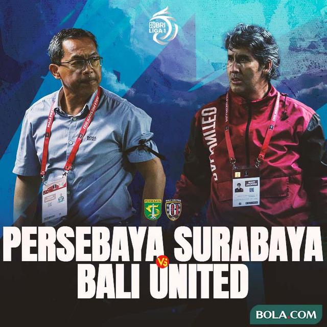 Liga 1 - Duel Pelatih - Persebaya Surabaya Vs Bali United