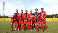 Semen Padang U-21 batal bermain di kandang sendiri karena Sriwijaya FC U-21 memilih mundur dari kompetisi. (Bola.com/Arya Sikumbang)