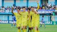 Skuad PSIM Yogyakarta saat mengalahkan Persiku Kudus hari Minggu (20/10/2024). (Foto: Dok PSIM Yogyakarta)