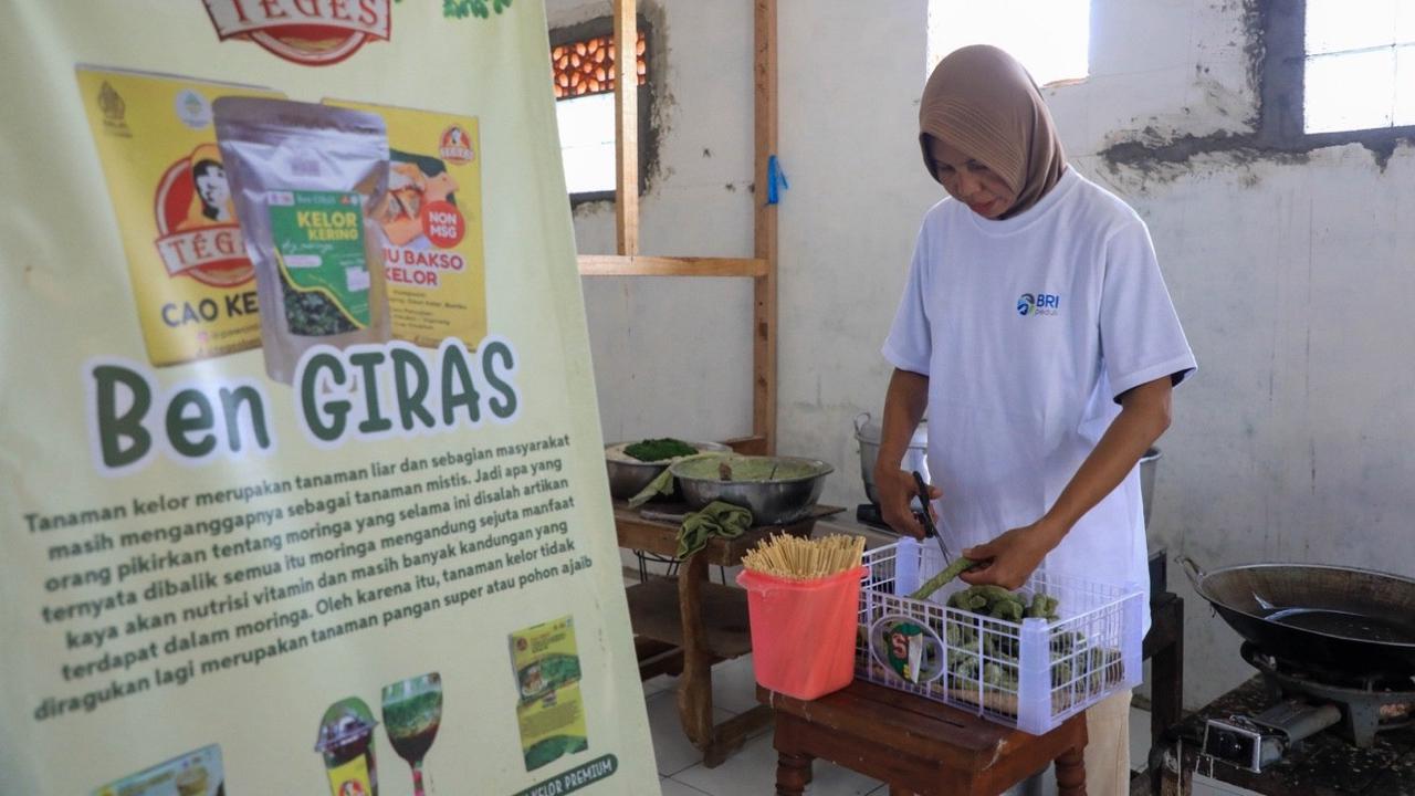 BRI Peduli Perkuat UMKM Desa BRILiaN Hargobinangun di Momentum Hari UMKM Nasional