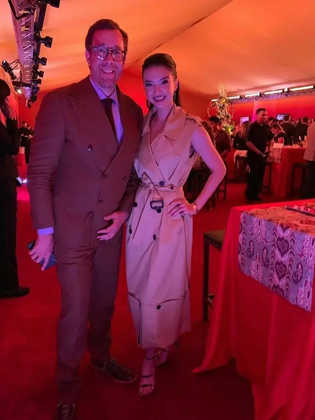 Raline Shah Saat Hadiri World Premier Film The Lion King di Amerika