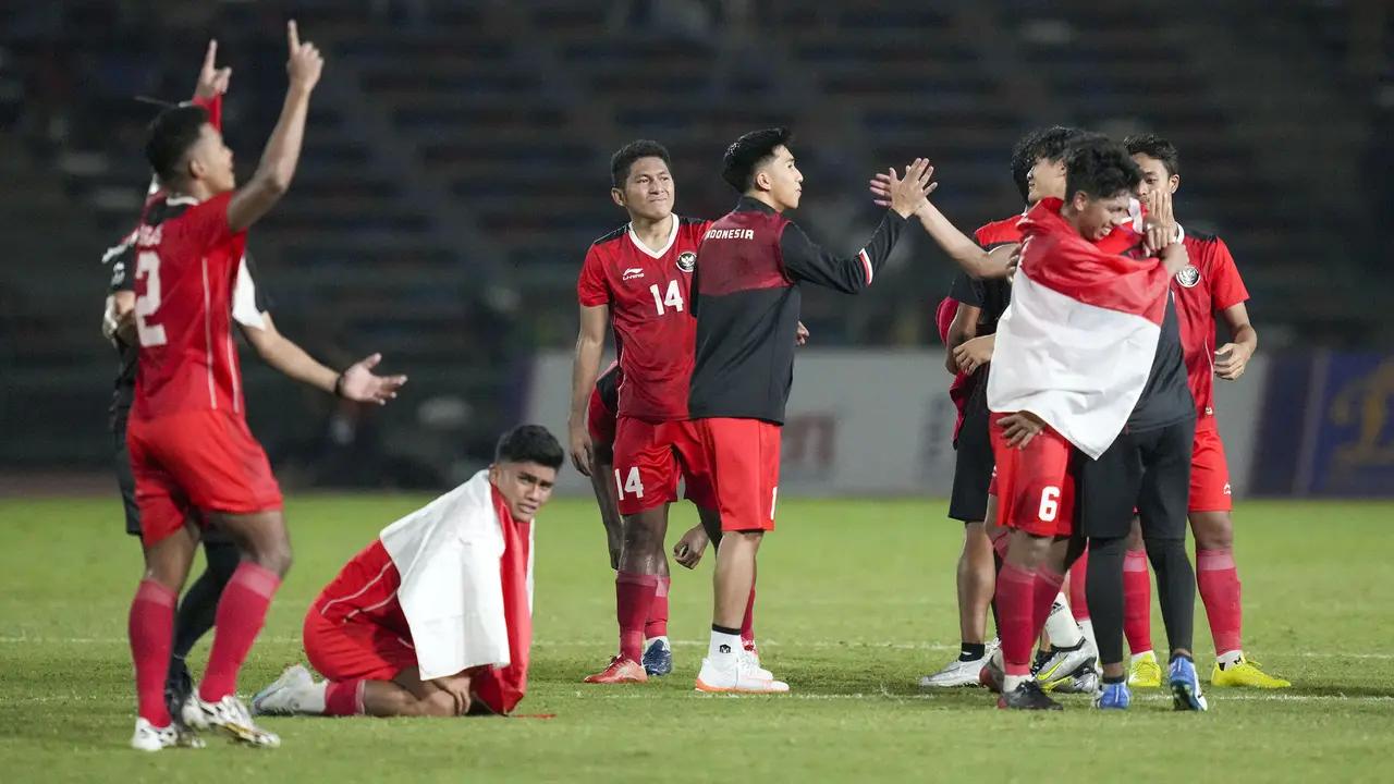 Timnas Indonesia U-22 Menyegel Medali Emas SEA Games 2023