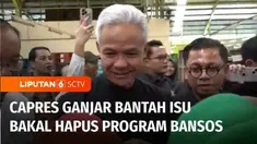 Calon Presiden nomor urut 3, Ganjar Pranowo membantah akan menyetop penyaluran bantuan sosial atau bansos, jika dirinya terpilih sebagai Presiden di 2024. Ganjar menyebut rumor itu tidak benar dan hanya gimik yang sengaja dibuat pihak tidak bertanggu...