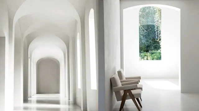 7 Potret Mewah Rumah Kim Kardashian, Serba Putih dengan Konsep Futuristik