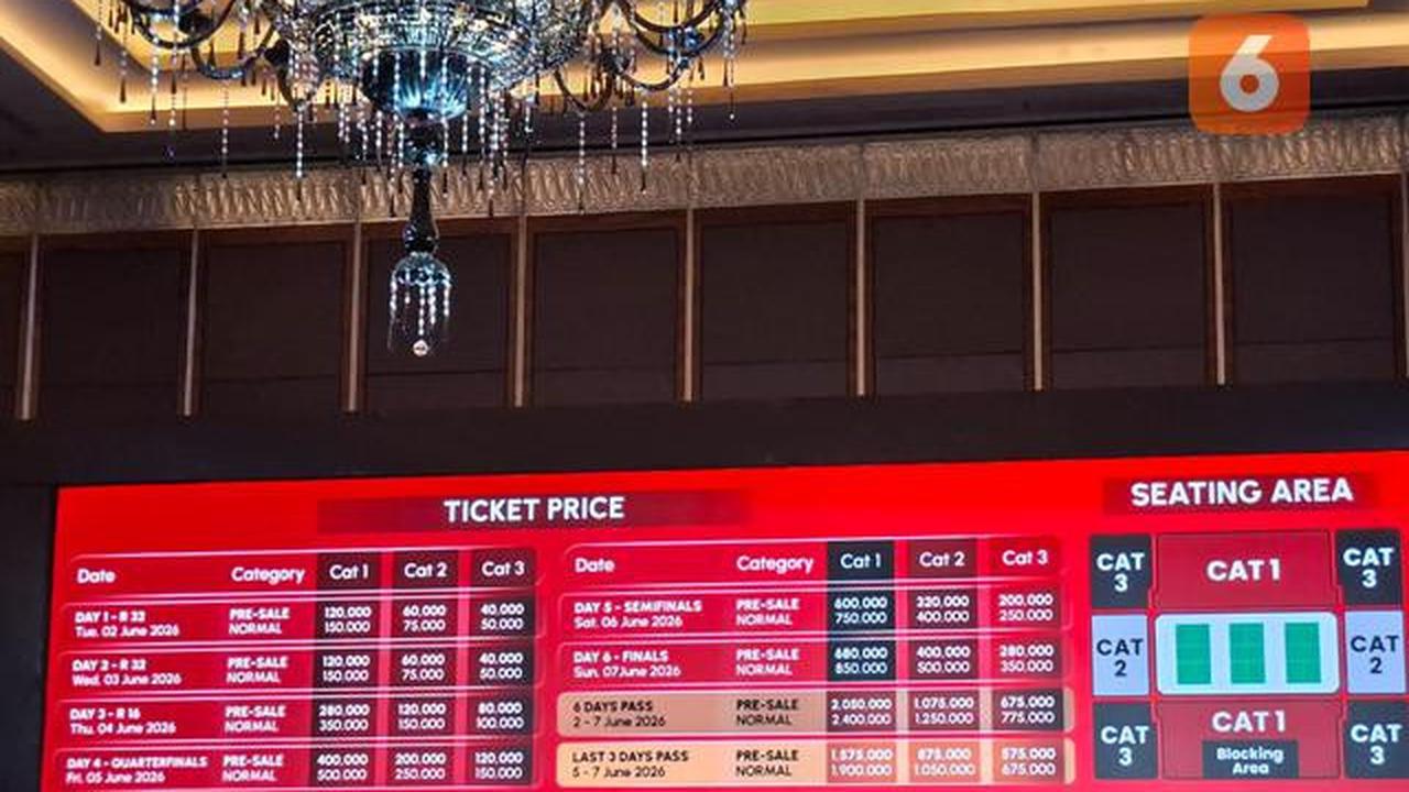 Daftar Harga Tiket Indonesia Open 2026: Mulai Rp40 Ribu, Bisa Dibeli 5 Mei