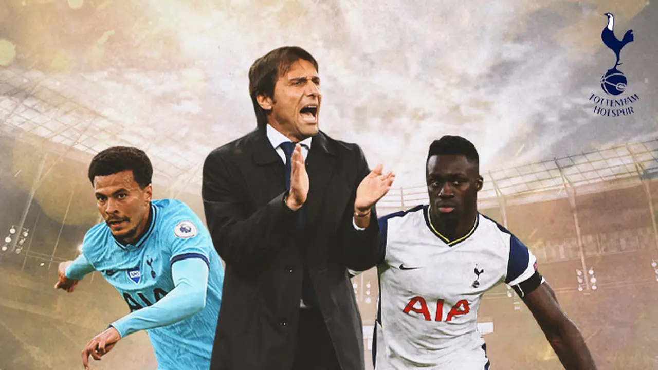 Tottenham Hotspur - Dele Alli, Antonio Conte, Davinson Sanchez