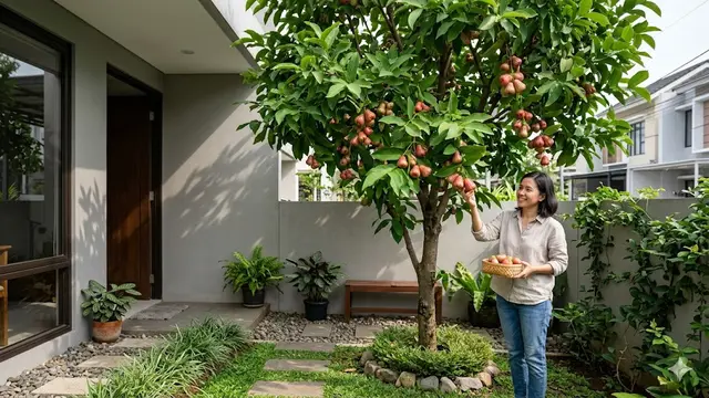 Pohon Buah Peneduh untuk Halaman Sempit