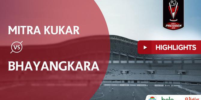 VIDEO: Highlights Piala Presiden 2019, Mitra Kukar Vs Bhayangkara FC 1-2