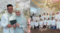 8 Potret Pernikahan Irish Bella dan Haldy Sabri, Khidmat Dihadiri Tamu Artis