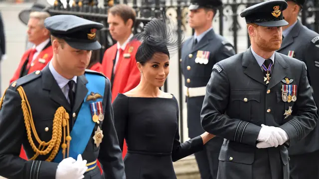 Pangeran William, Meghan Markle, dan Pangeran Harry
