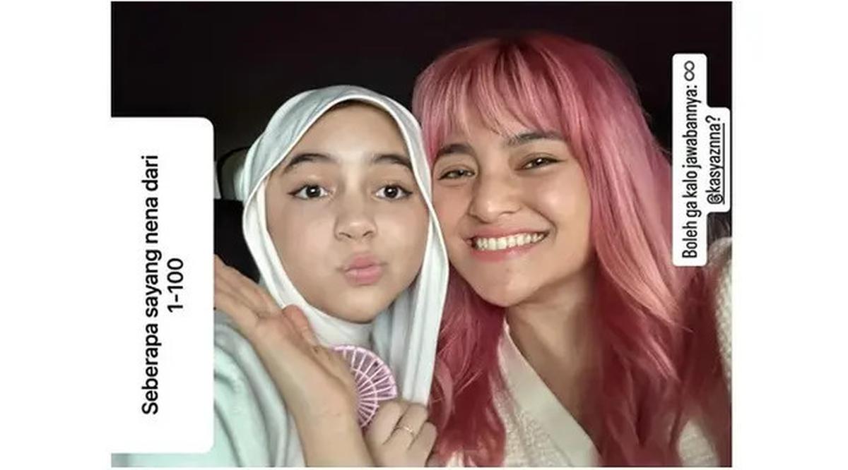6 Potret Gaya Rambut Pink Marshanda saat Bareng Sienna, Rayakan Ultah ke-36