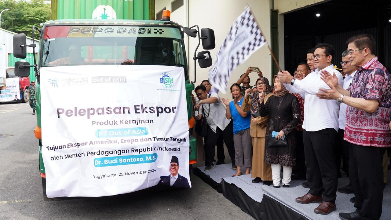 Mendag Budi Lepas Ekspor Produk Kerajinan UMKM Senilai Rp2 Miliar