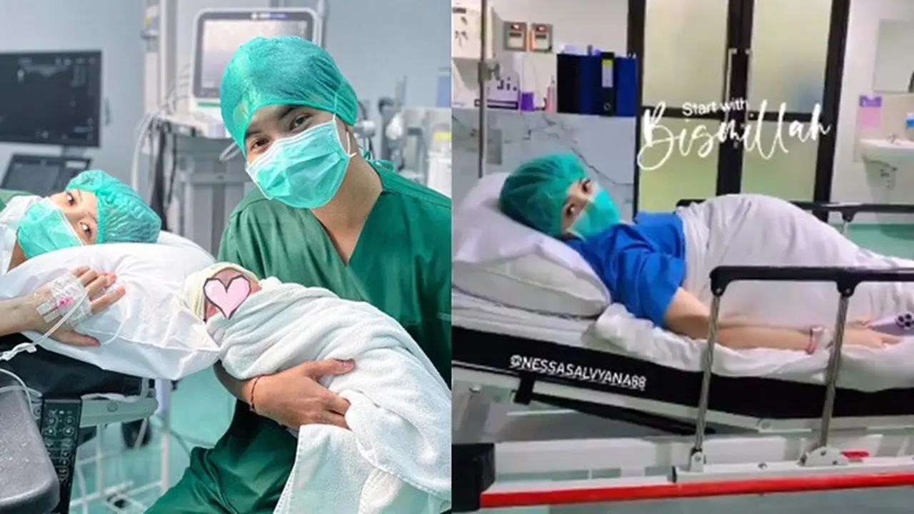 Dikaruniai Anak Laki-Laki Lagi, Ini 6 Momen Persalinan Istri Aditya Suryo