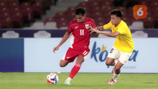 Timnas Indonesia U-23 Vs Brunei di Piala AFF U-23 2025