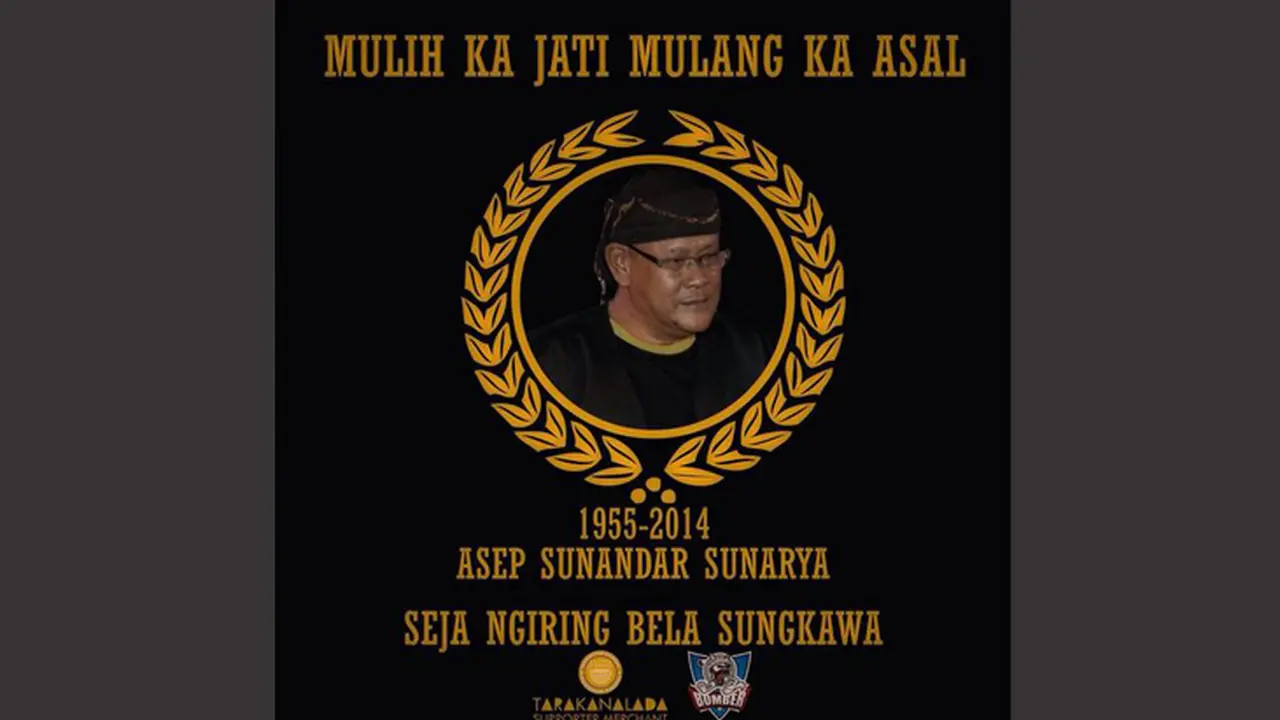Doa Buat Sang Maestro Wayang Golek, Asep Sunandar Sunarya