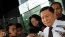 Mantan Kepala Badan Intelijen Negara (BIN), AM Hendropriyono, diperiksa KPK, Selasa (29/4/14). (Liputan6.com/Faisal R. Syam) 