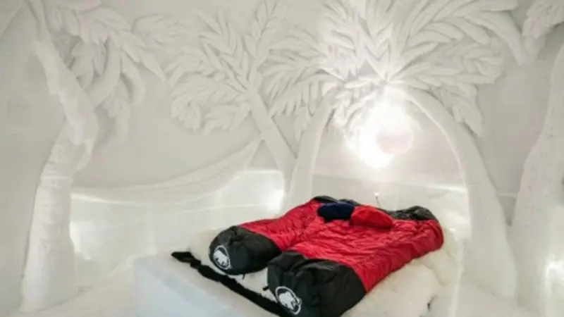 Keindahan Hotel dari Es