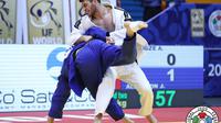 Atlet judo asal Portugal, Anri Egutidze saat bertanding dalam sebuah kejuaraan (International Judo Federation)