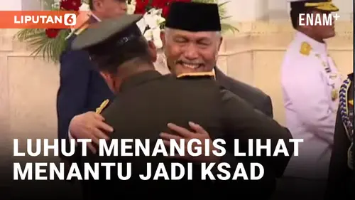 VIDEO: Maruli Simanjuntak Dilantik Jadi KSAD TNI, Luhut Tak Kuasa Tahan Tangis