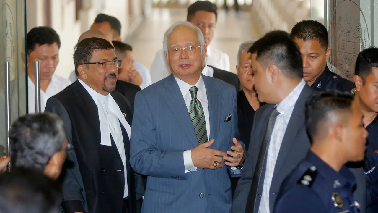 Najib Razak Didakwa Pencucian Uang