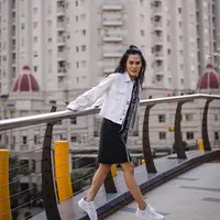 Sheryl Sheinafia tampil sporty. (sherylsheinafia/instagram)