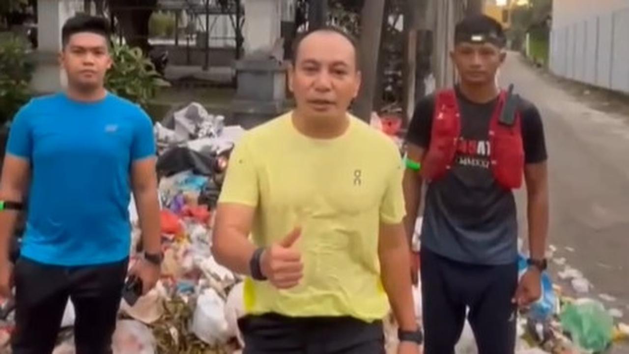 Jenderal Bintang 2 Murka, Lagi Asyik Olahraga Pagi Lihat Gunungan Sampah, Bau Busuk Menusuk Hidung