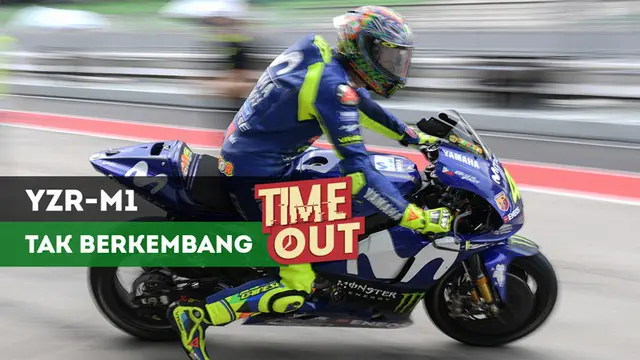 VIDEO: Valentino Rossi Anggap Motor Yamaha Tak Berkembang