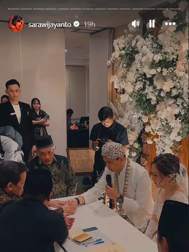 6 Potret Pernikahan Wisnu Hardana Adik Sara Wijayanto, Dikabarkan Pindah Agama