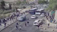 Pendemo Palestina Ditabrak Usai Lempari Mobil dengan Batu di Yerusalem