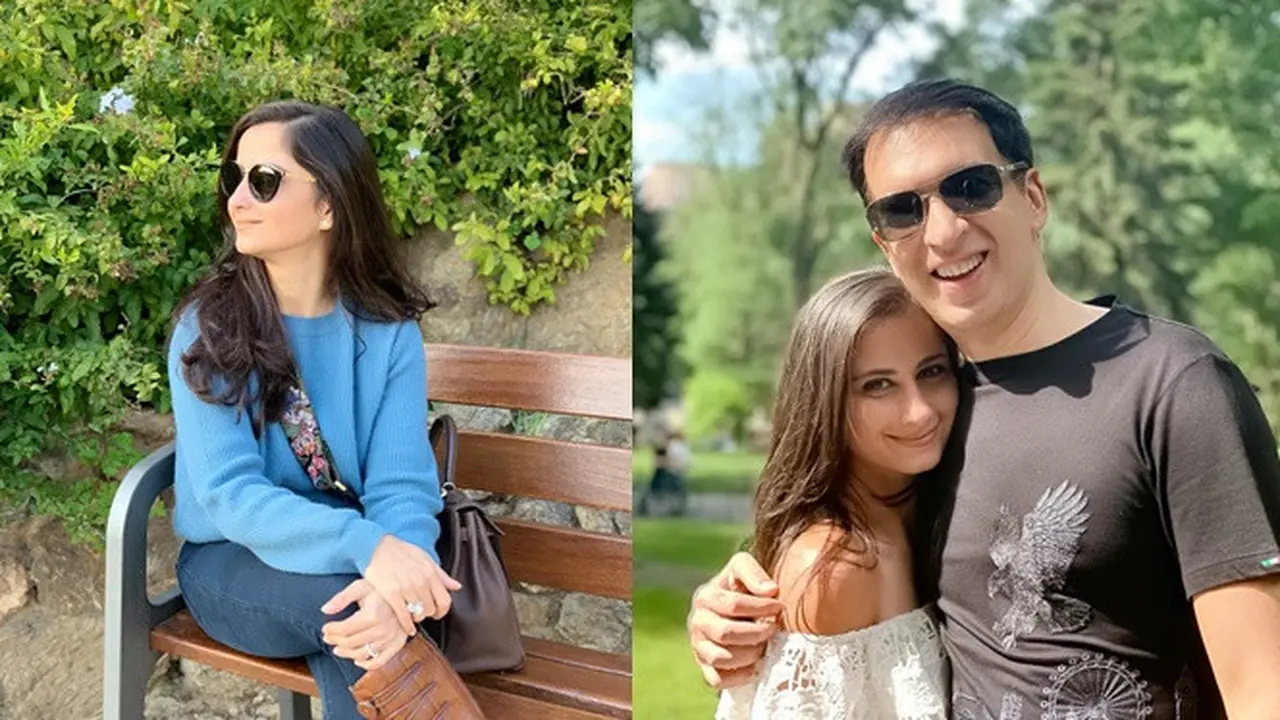 6 Potret Shania, Istri Manoj Punjabi yang Cantiknya Bak Anak ABG