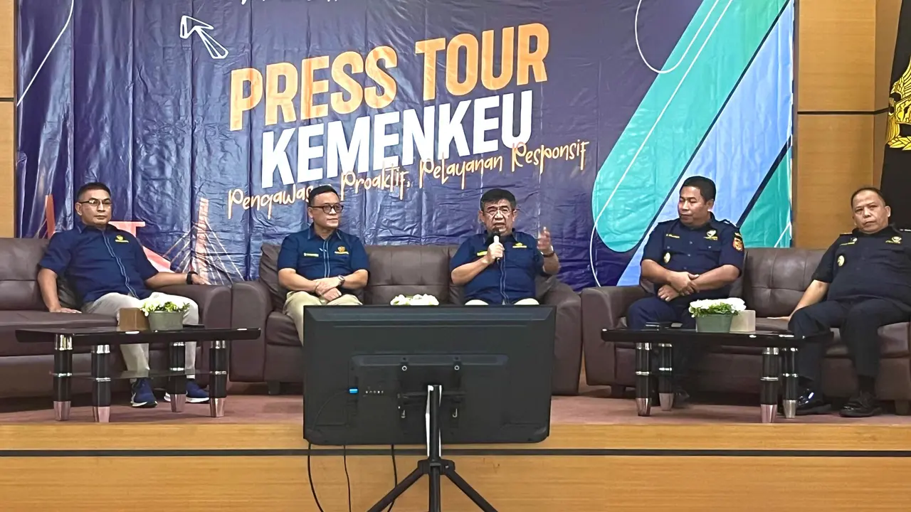 Press tour Kementerian Keuangan (Kemenkeu), Rabu (26/6/2024). (Foto: Liputan6.com/Pipit I.R)