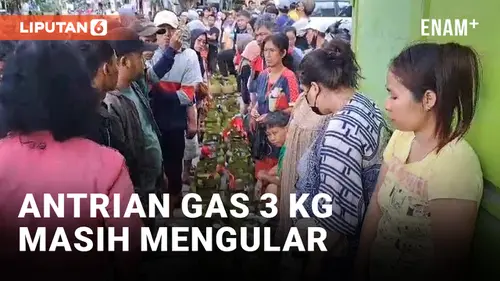  Antrian Gas 3 Kg Masih Mengular di Cibodas Tangerang