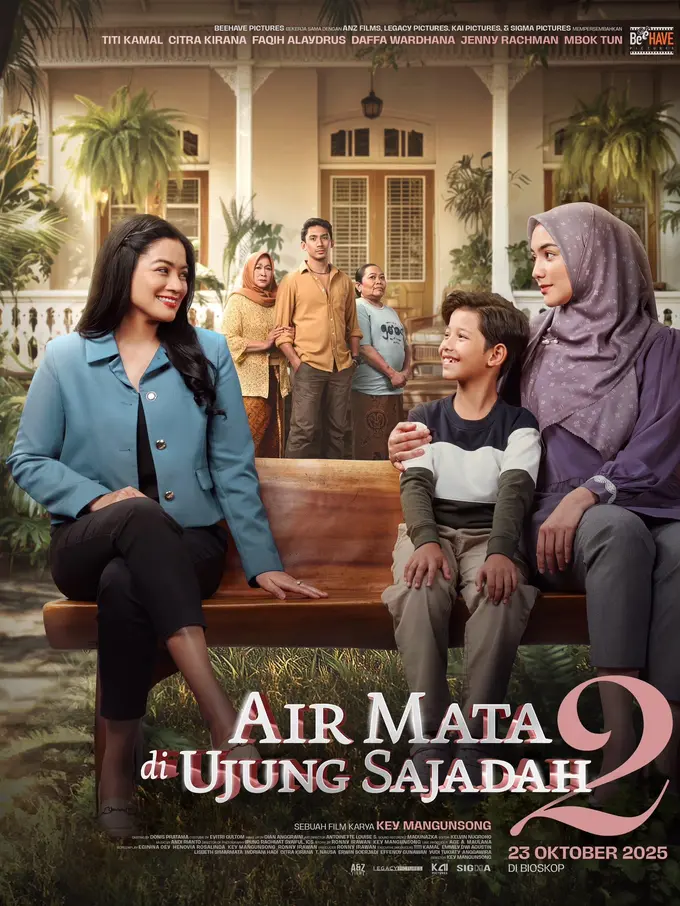 Poster film Air Mata di Ujung Sajadah 2. (Foto: Dok. Beehave Pictures)