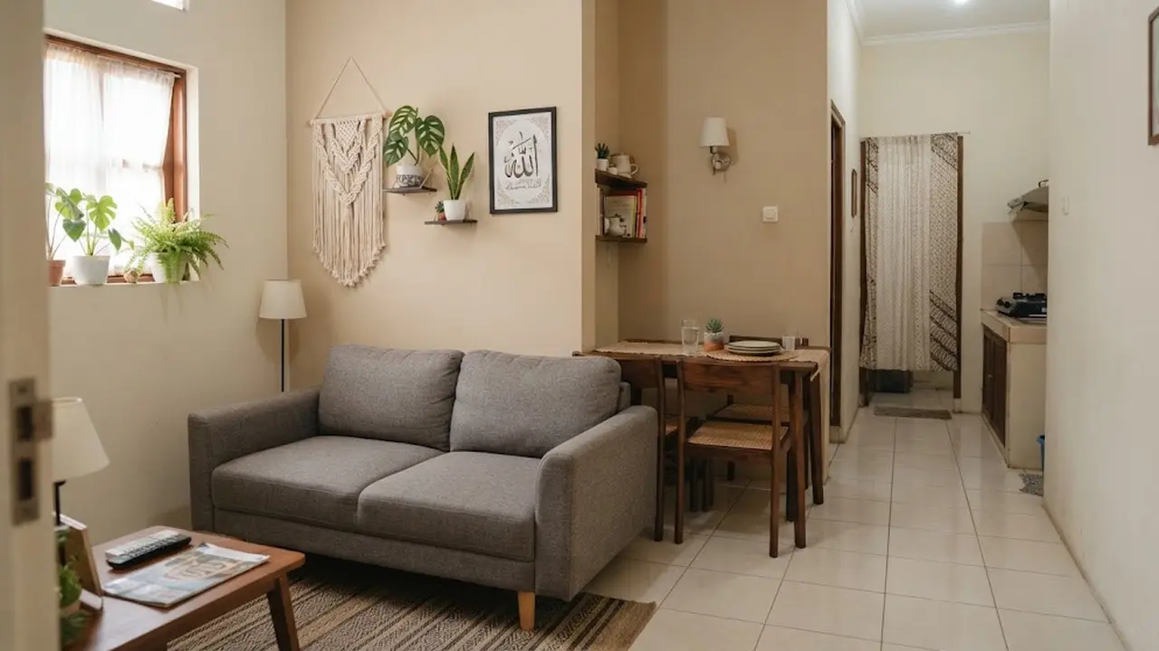 Desain Rumah Kecil Agar Tidak Terasa Penuh Furnitur