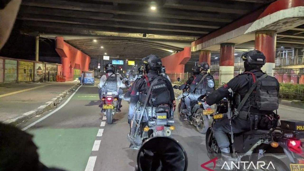 Polda Metro Jaya Gagalkan Balap Liar dan Potensi Tawuran Lewat Operasi Pekat Jaya di Jakarta Timur