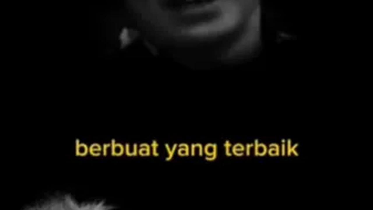 "Jadilah diri sendiri, berbuat yang terbaik," tutupnya. <br>