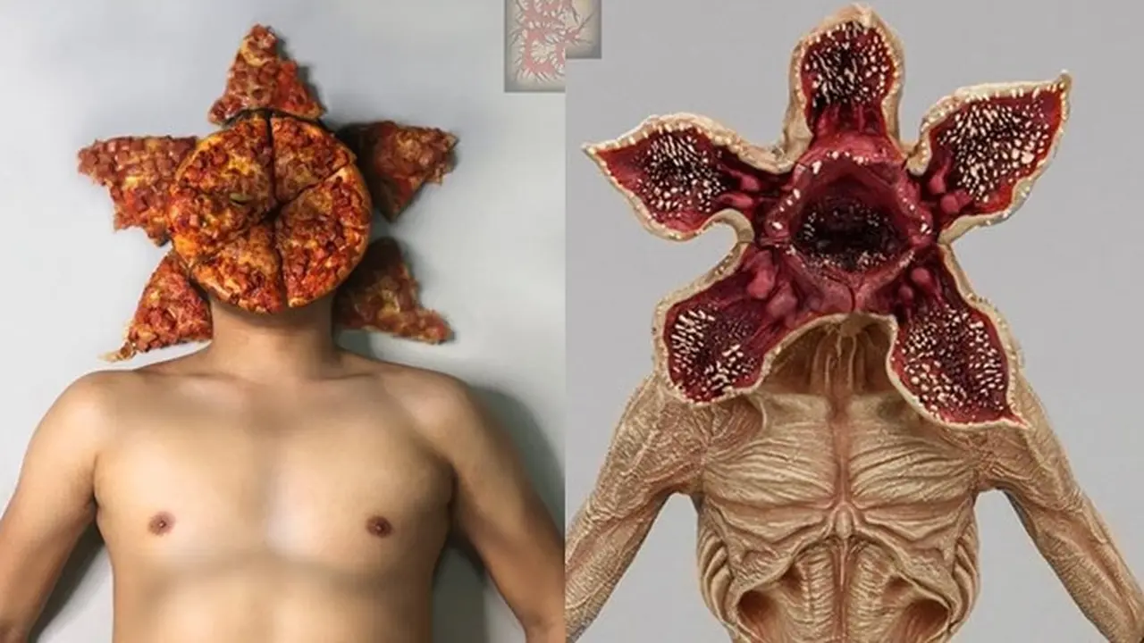 6 Cosplay Low Budget Pakai Junk Food Ini Kocak