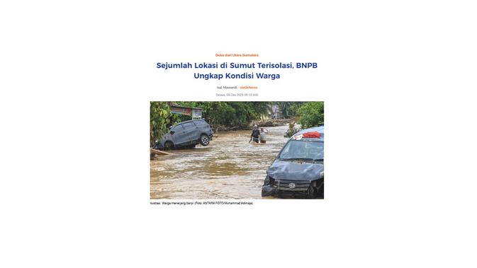 Cek fakta artikel pemerintah tetapkan Jokowi sebagai bencana nasional