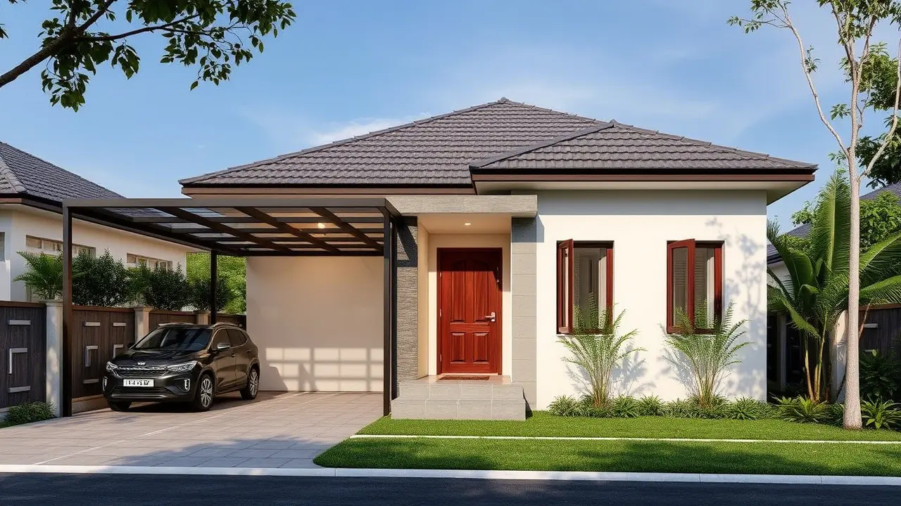 6 Desain Rumah 1 Lantai Sederhana dan Biaya 100 Juta, Simak Rinciannya