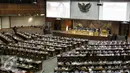 Rapat Paripurna DPR ke-29 resmi mengesahkan RUU tentang perubahan kedua atas UU Nomor 1 Tahun 2015 tentang Penetapan Peraturan Pemerintah Pengganti UU No 1 Tahun 2014 tentang Pemilihan Gubernur, Bupati, dan Walikota menjadi UU (Liputan6.com/JohanTallo)