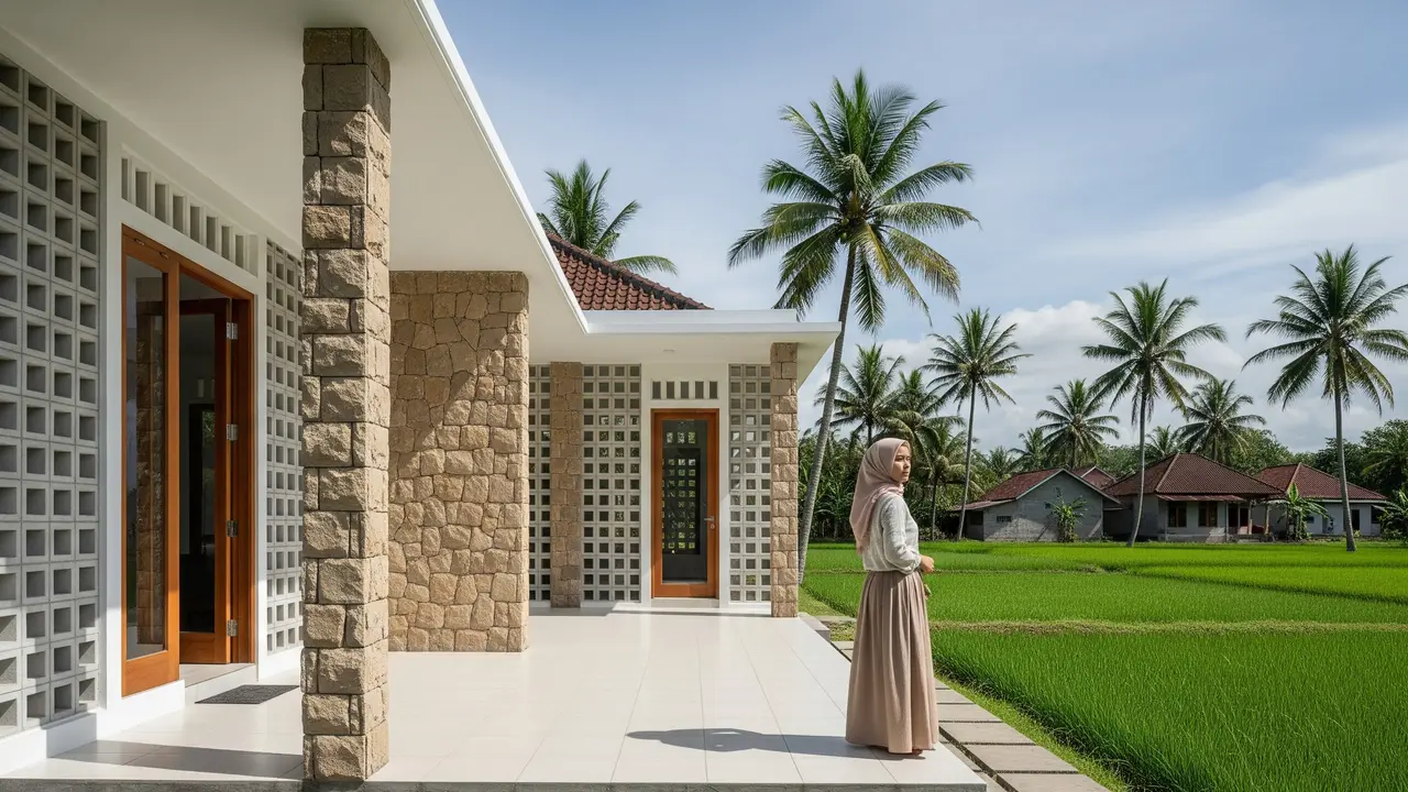 Rumah Minimalis Modern yang Cocok Dibangun di Kampung