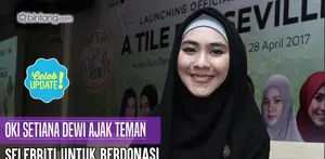 Oki Setiana Dewi berharap semua kalangan ikut berdonasi.