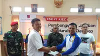PT Krakatau Industrial Estate Cilegon atau biasa dikenal dengan PT KIEC mengadakan CSR PT KIEC berupa pembangunan 4 buah Jamban atau Water Close, Jumat (13/09/2019)