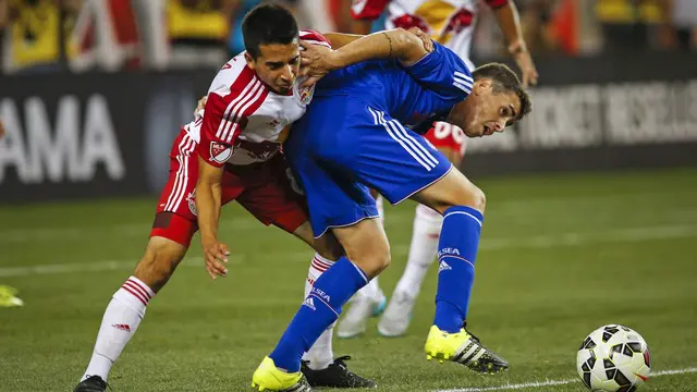 Highlights pertandingan New York Red Bulls vs Chelsea di turnamen pra musim International Champions Cup 2015.  