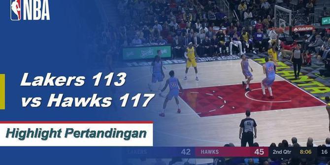 Cuplikan Pertandingan NBA : Los Angeles Lakers vs Atlanta Hawks 117